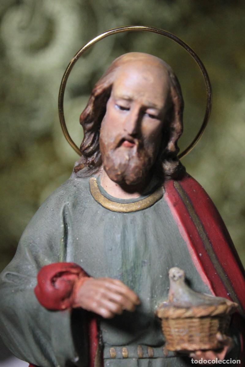 Arte: Antiguo San Joaqu&iacute;n, Escultura Santo, Estatua Escayola, Santo Sellado Olot, Escultura de Escayola