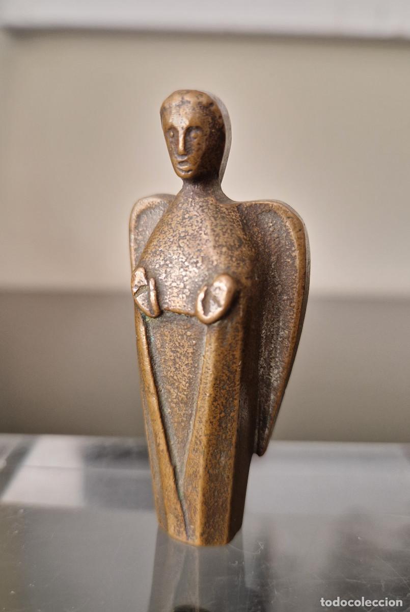 Arte: FIGURA ANGEL DE BRONCE - Foto 2
