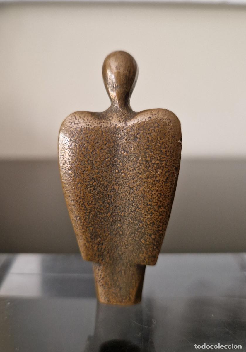 Arte: FIGURA ANGEL DE BRONCE - Foto 4