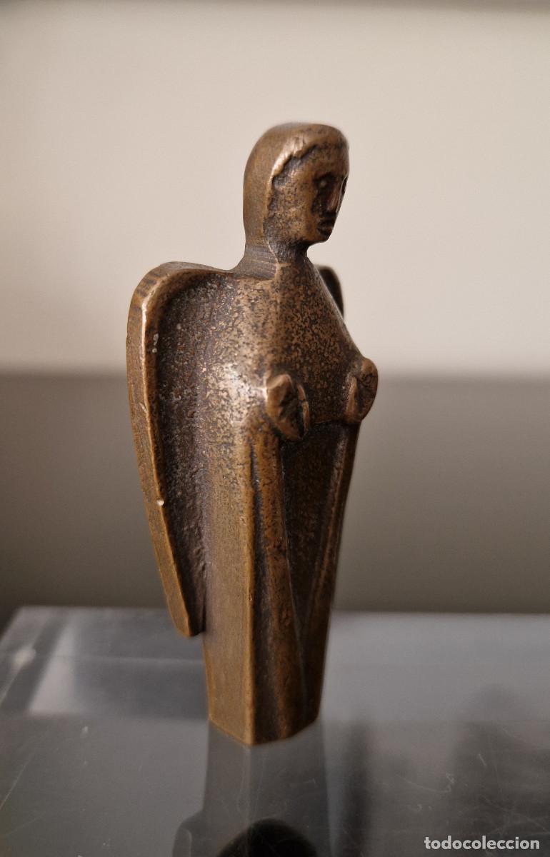 Arte: FIGURA ANGEL DE BRONCE - Foto 5