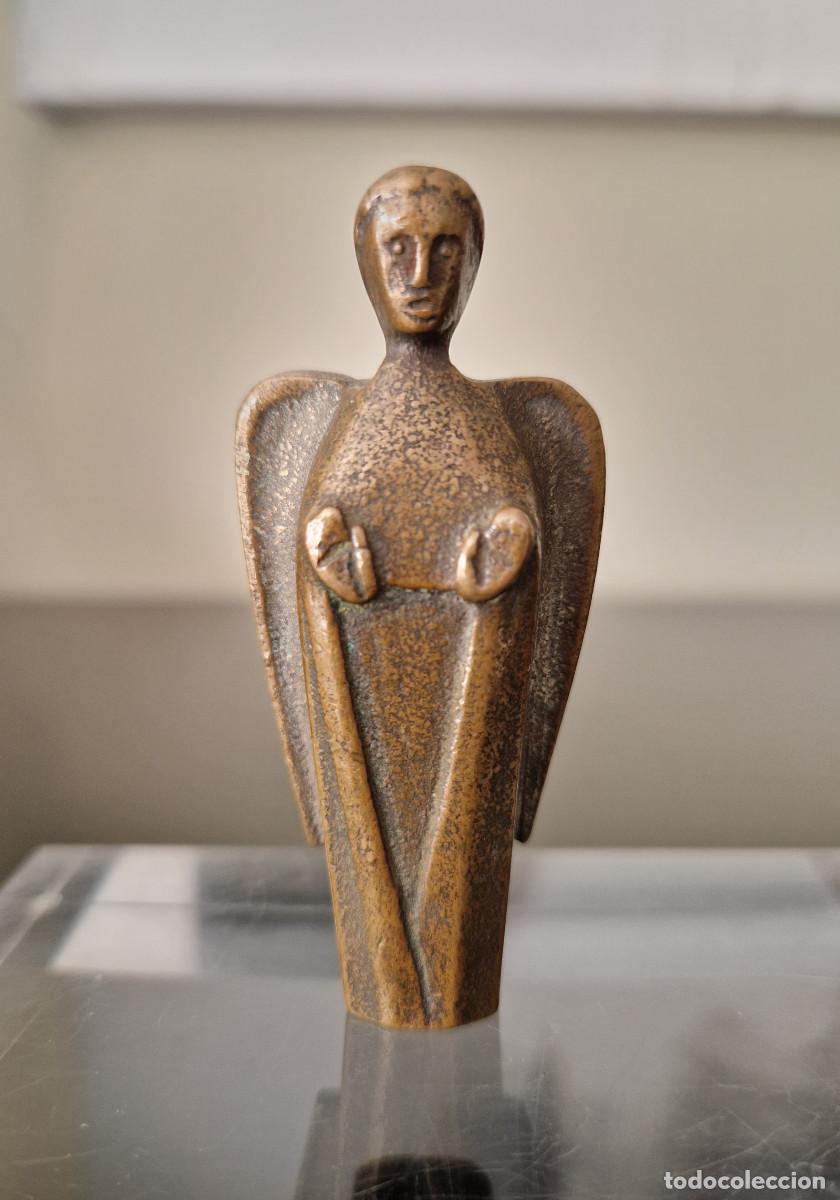 Arte: FIGURA ANGEL DE BRONCE - Foto 6