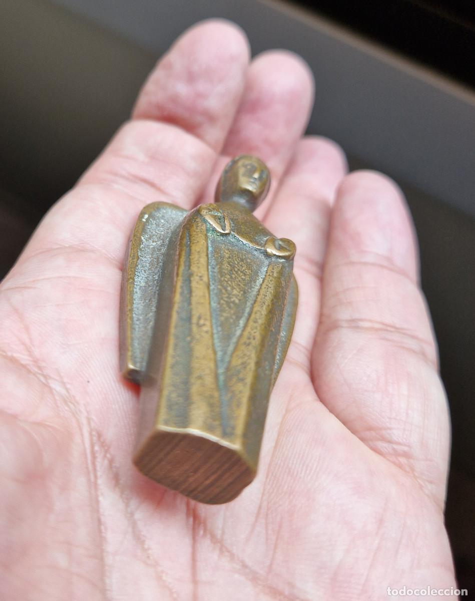 Arte: FIGURA ANGEL DE BRONCE - Foto 8