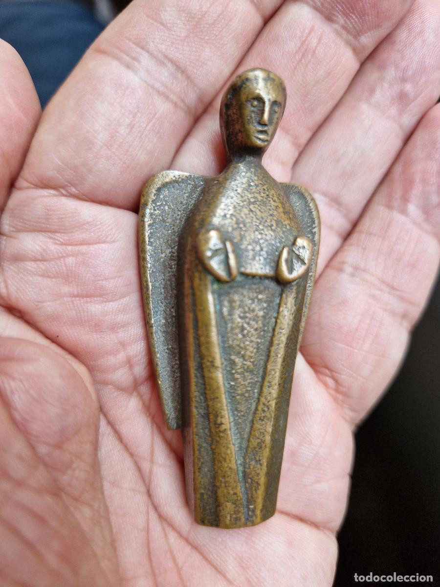 Arte: FIGURA ANGEL DE BRONCE - Foto 10