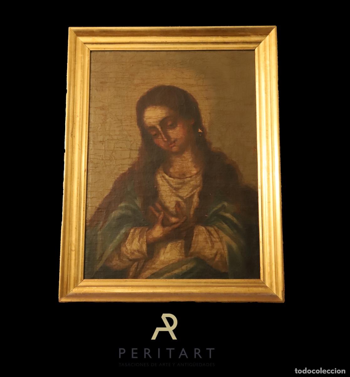 Arte: Busto de Virgen. C&iacute;rculo de Bocanegra - Foto 1