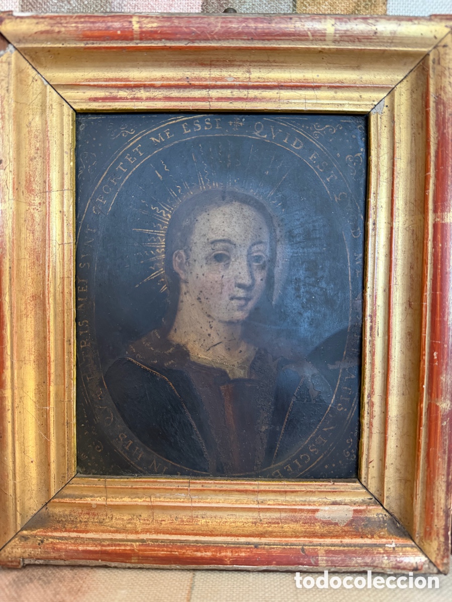 Arte: Antiguo &oacute;leo sobre cobre