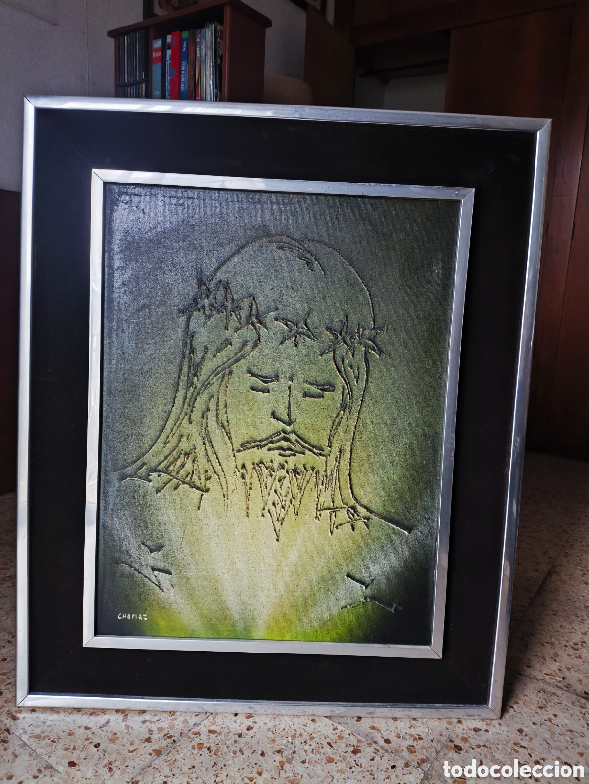 Arte: Cuadro de Jesucristo antiguo