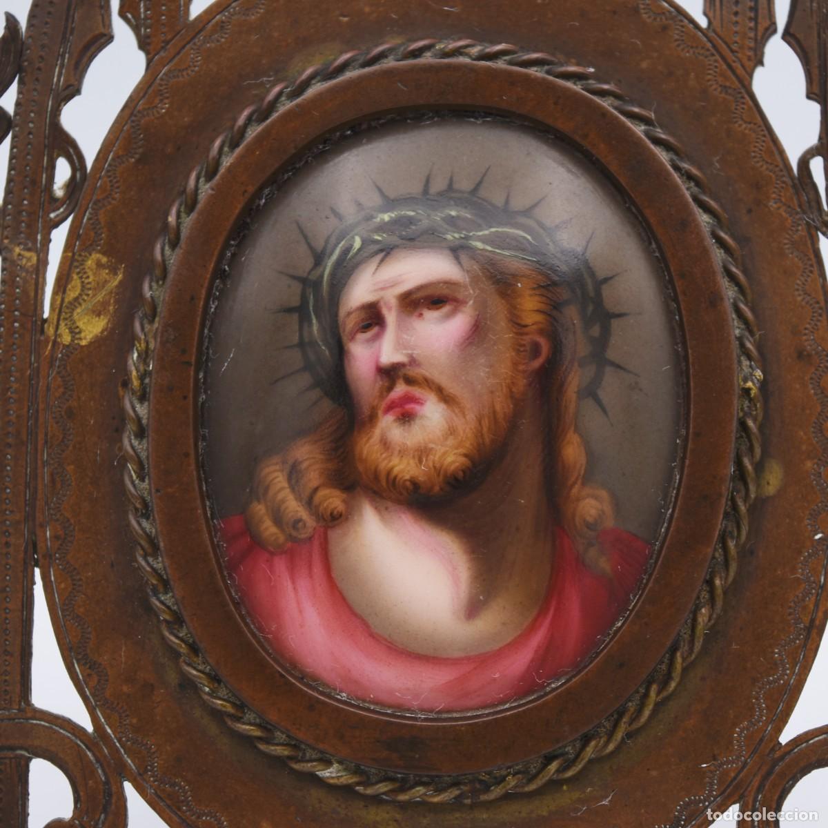 Arte: Relicario devocional - S. XIX - Ecce Homo - Foto 2