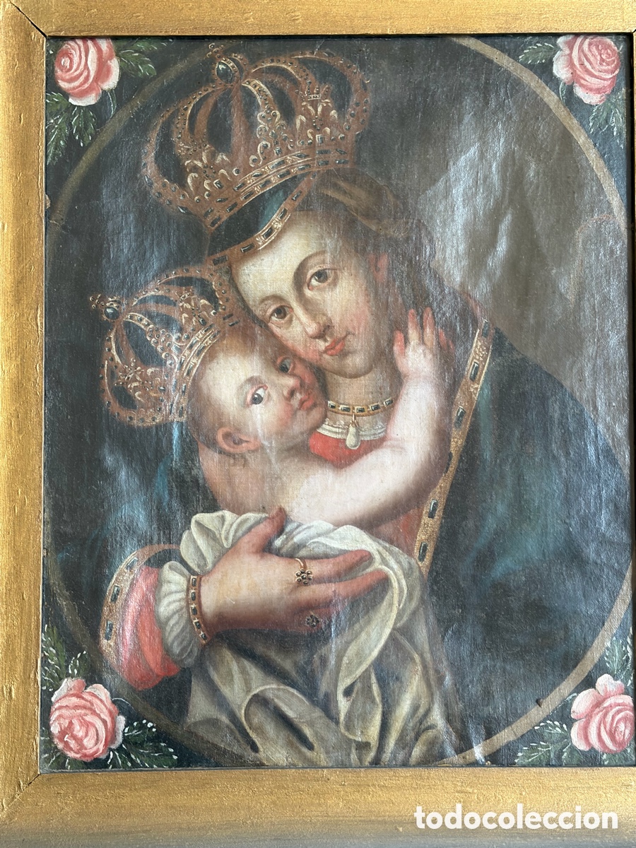 Arte: Virgen Colonial Siglo XVII