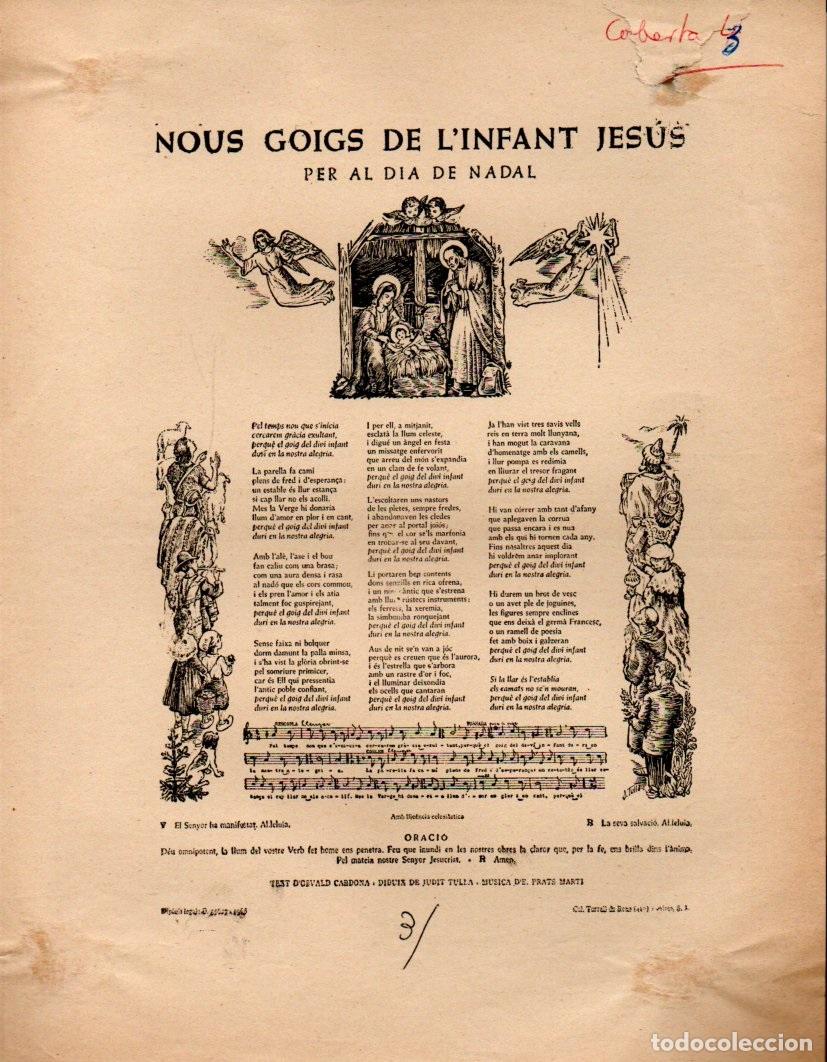 Arte: NOUS GOIGS DE L'INFANT JES&Uacute;S (1963)