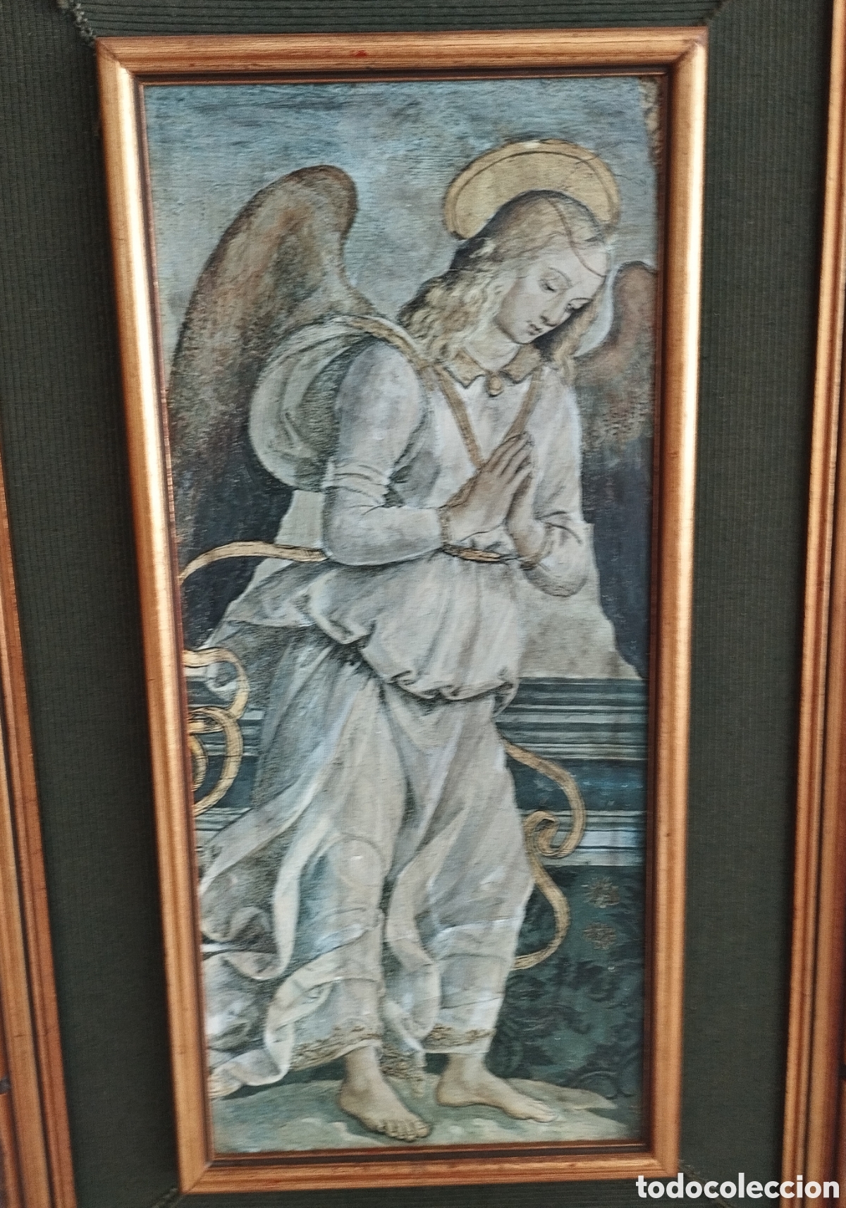 Arte: Antiguo y Gran Tr&iacute;ptico Religioso. - Foto 9