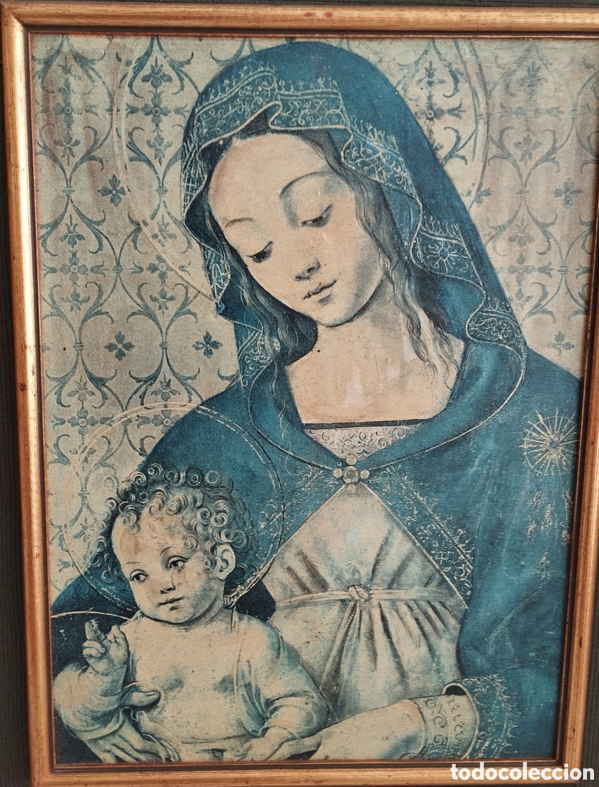Arte: Antiguo y Gran Tr&iacute;ptico Religioso. - Foto 11