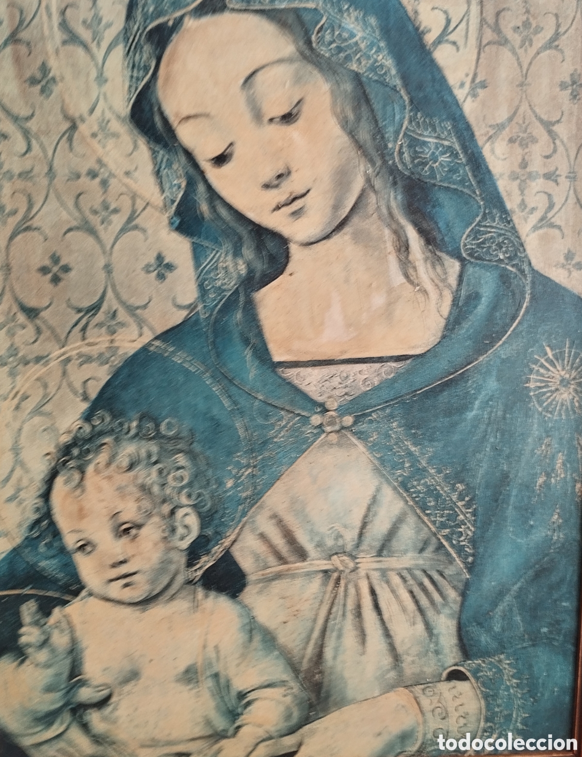 Arte: Antiguo y Gran Tr&iacute;ptico Religioso. - Foto 14