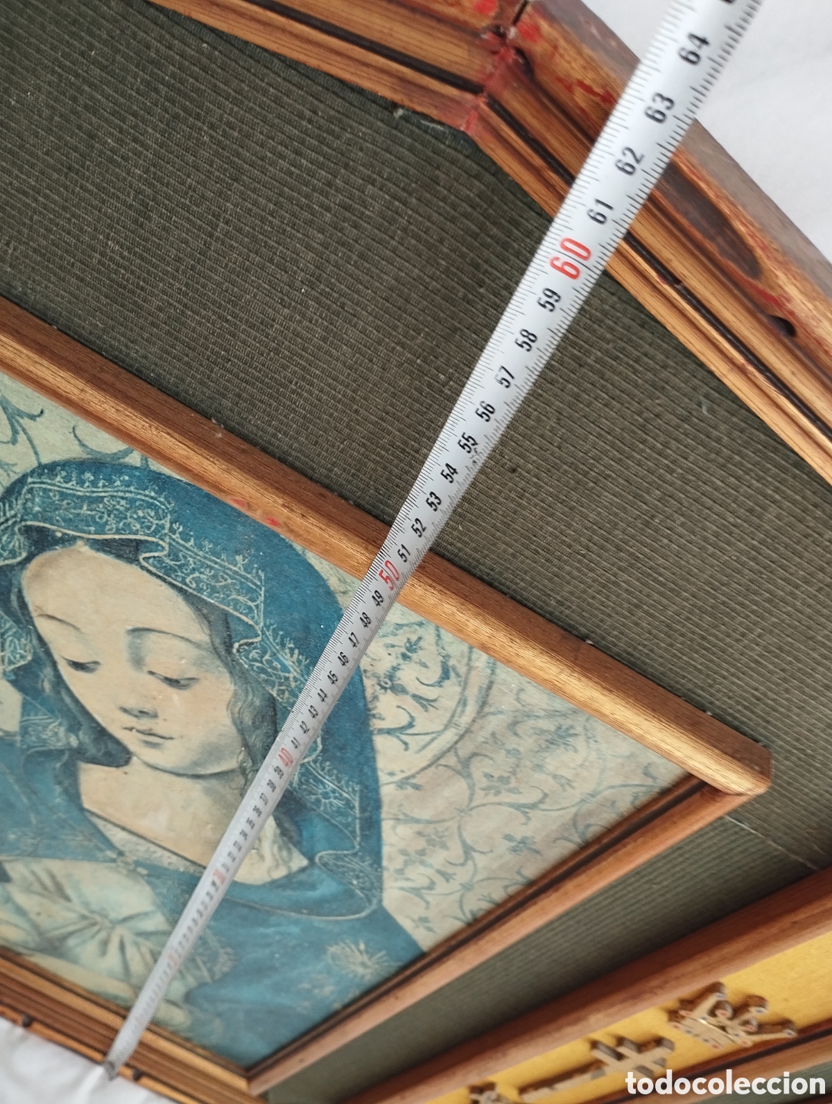 Arte: Antiguo y Gran Tr&iacute;ptico Religioso. - Foto 16