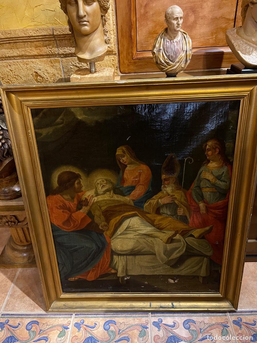 Arte: &Oacute;leo barroco muerte de San Jos&eacute;