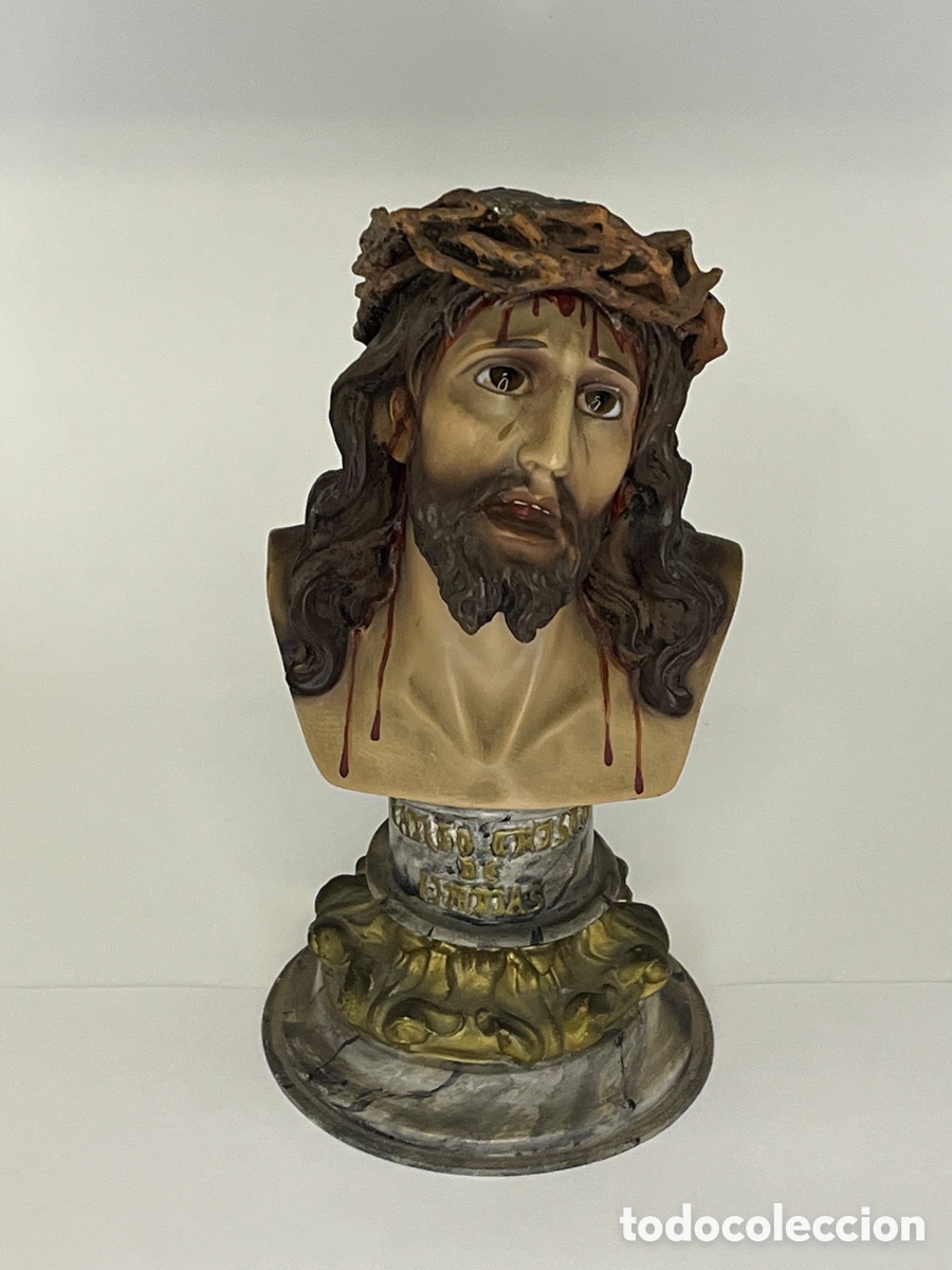Arte: ANTIGUO BUSTO DEL CRISTO DE LIMPIAS