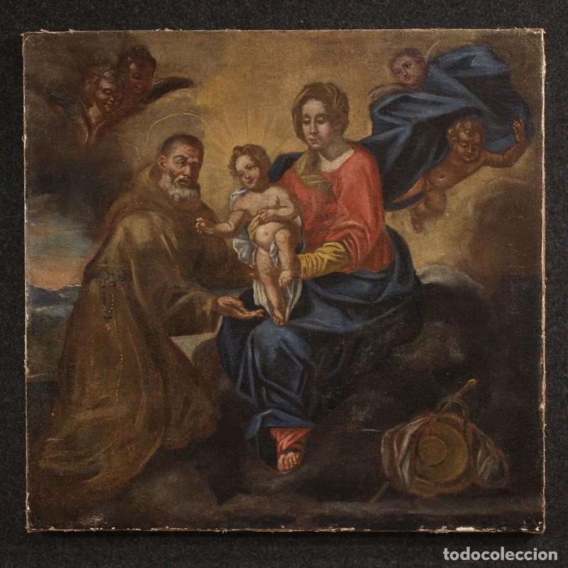 Arte: Pintura italiana antigua, Virgen con el Ni&ntilde;o y San F&eacute;lix
