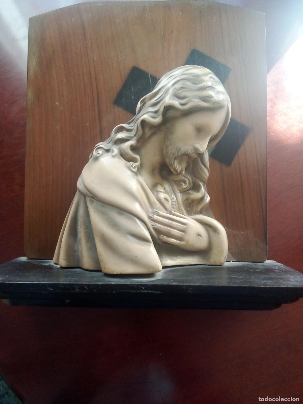 Arte: ANTIGUO SAGRADO CORAZON. 1/2 S.XX.