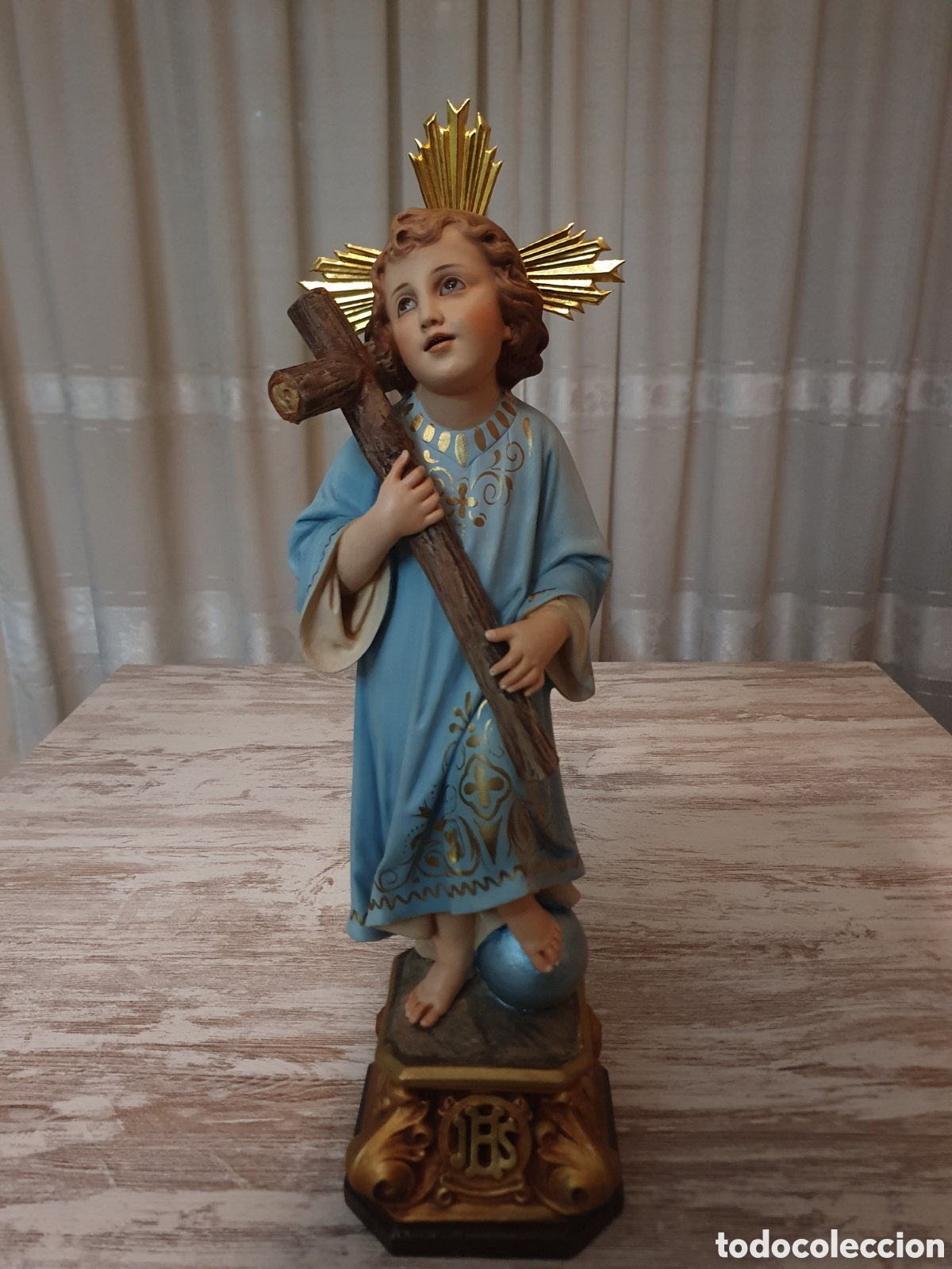 Arte: Ni&ntilde;o Jes&uacute;s, taller Olot