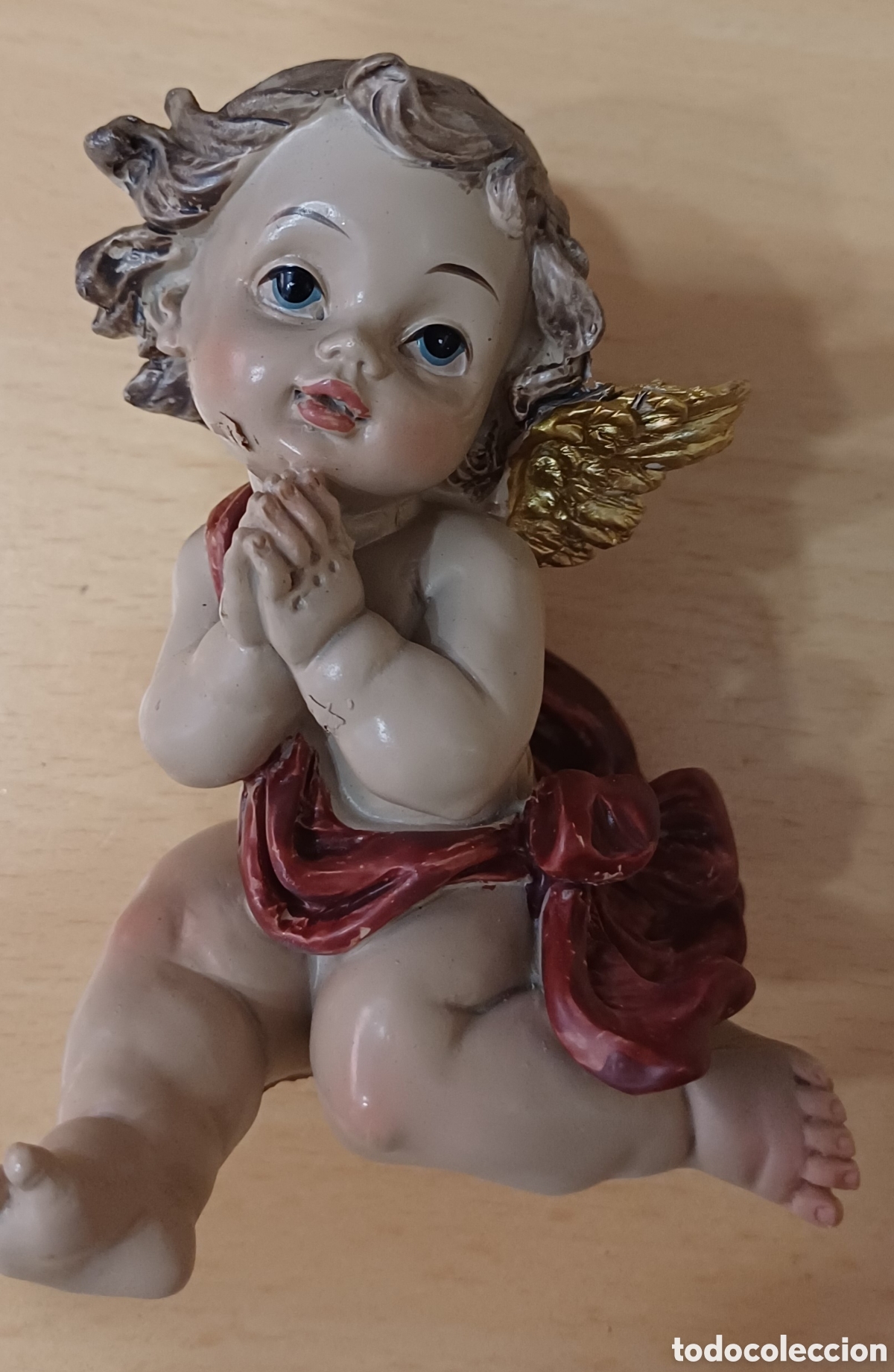 Arte: ANGEL RESINA 15 CM NUEVO