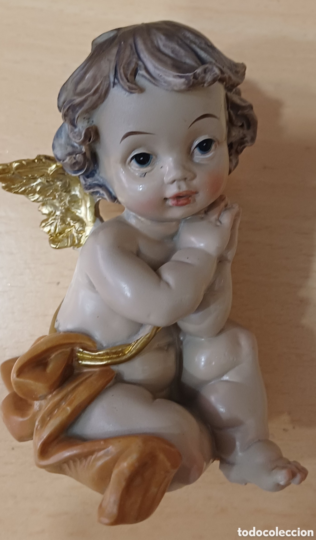 Arte: ANGEL RESINA 15 CM NUEVO