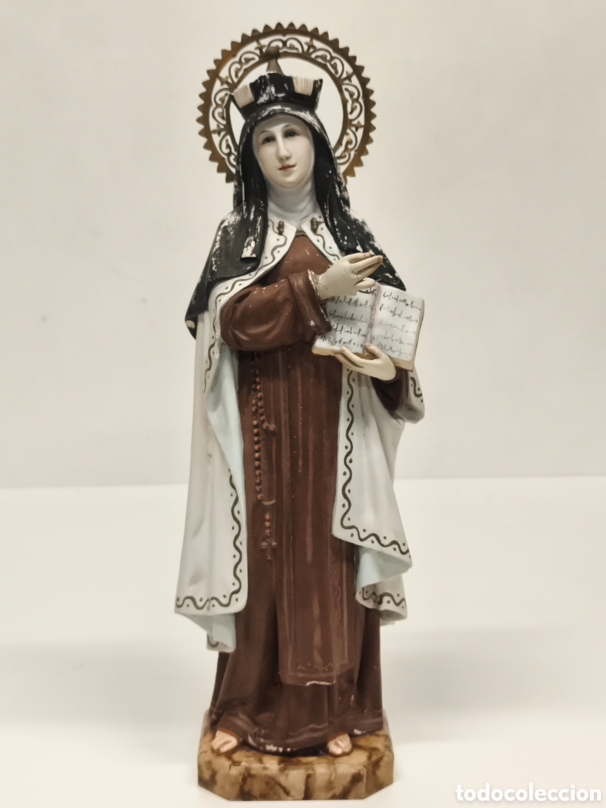 Arte: Figura Santa Teresa Arte Moderno Olot