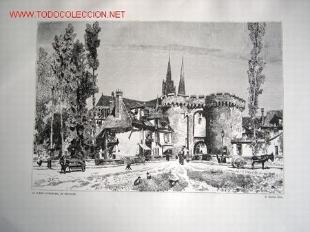 Arte: LA PUERTA GILLAUME EN CHARTRES - Foto 1