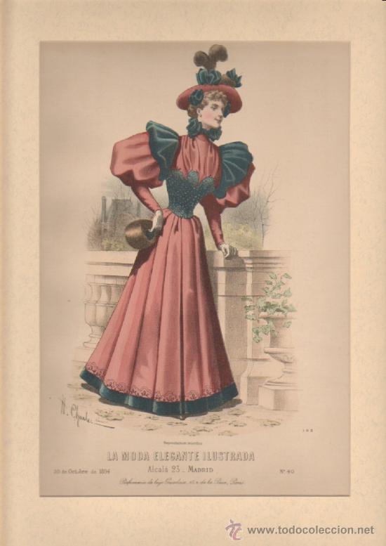 Arte: LA MODA ELEGANTE. 30-OCTUBRE-1894. N&ordm;40 - Foto 1