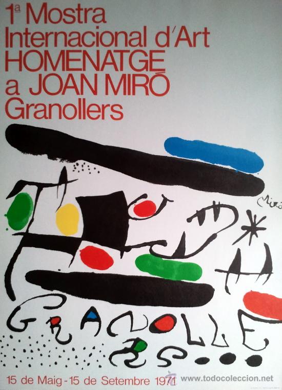 Miro J 13 19 1º Muestra Internacional D Comprar Serigrafias En Todocoleccion