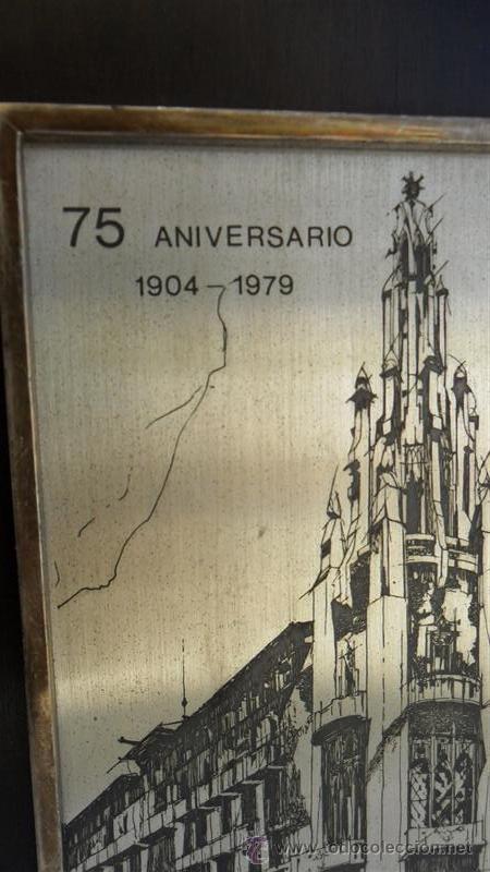 Arte: cuadro grabado en `placa de alpacar o plata - Foto 2