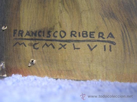 Arte: LAMINA DE FRANCISCO RIBERA GOMEZ  DE 1947 - Foto 2