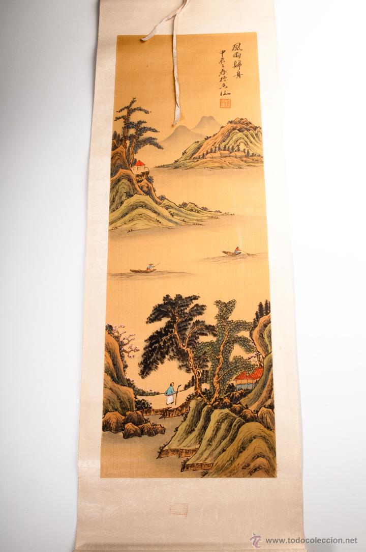 Arte: CUADRO GRAVADO PAPEL ORIENTAL - Foto 1