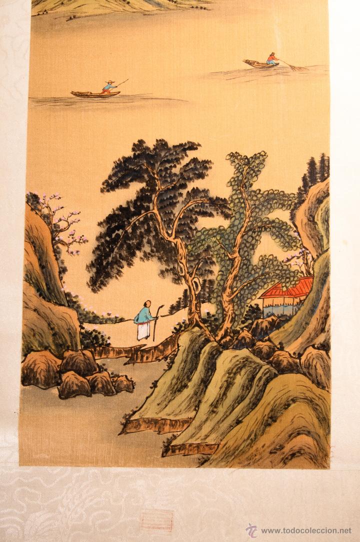Arte: CUADRO GRAVADO PAPEL ORIENTAL - Foto 2
