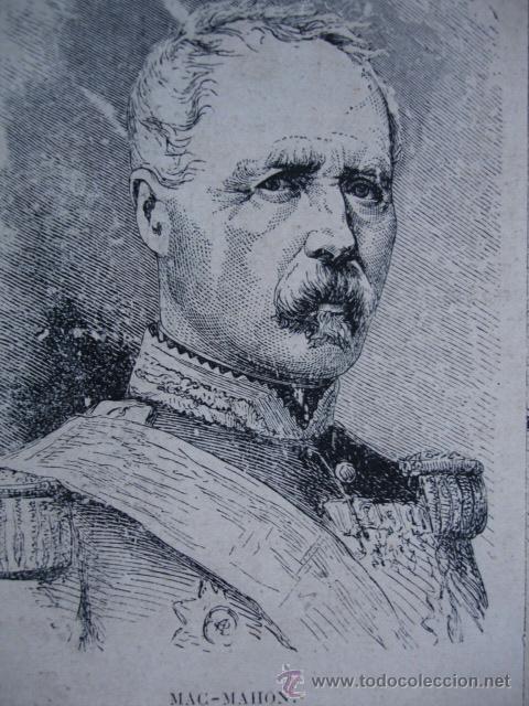 Arte: MAC MAHON .A&Ntilde;O 1870 - Foto 1