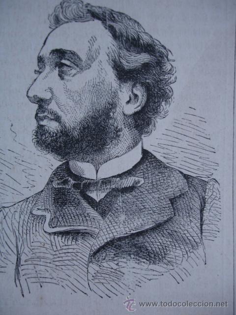 Arte: LEON GAMBETTA .A&Ntilde;O 1870 - Foto 1
