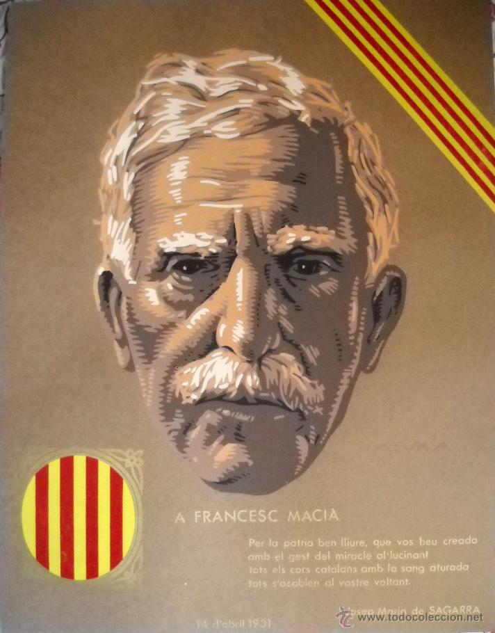 Arte: Serigraf&iacute;a President FRANCESC MACI&Agrave; - Foto 1