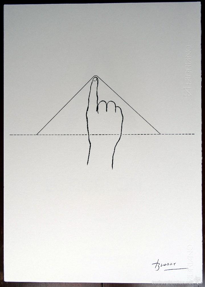 Arte: JOAN BROSSA - DIT - (Serigraf&iacute;a facs&iacute;mil) - Foto 1