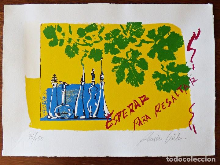 Arte: SERIGRAF&Iacute;A ORIGINAL NUMERADO 95 DE UNA TIRADA DE 250. FIRMADO.