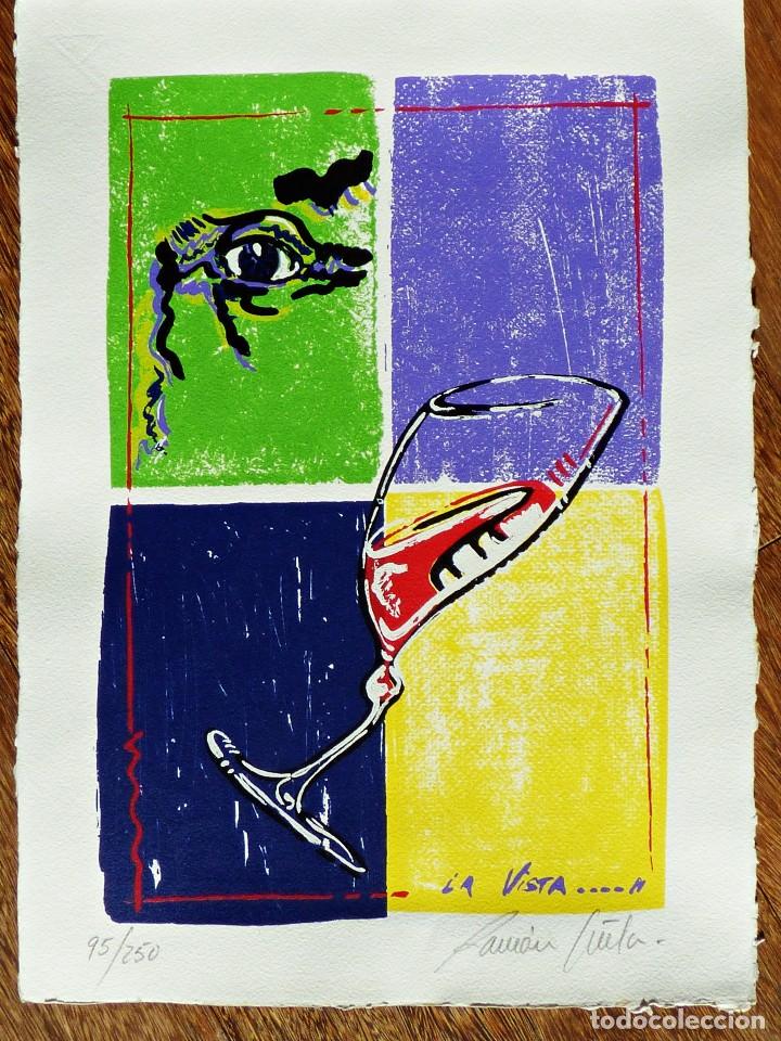 Arte: SERIGRAF&Iacute;A ORIGINAL NUMERADO 95 DE UNA TIRADA DE 250. FIRMADO.