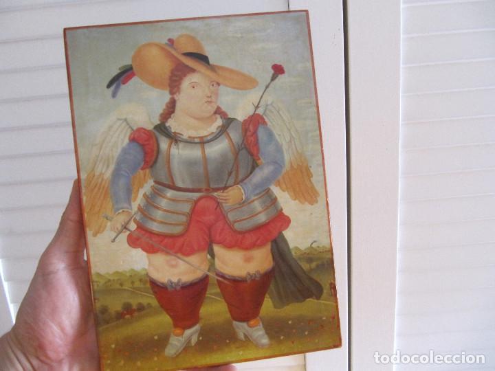 Arte: CUADRO Reproduccion de BOTERO sobre madera - Foto 1