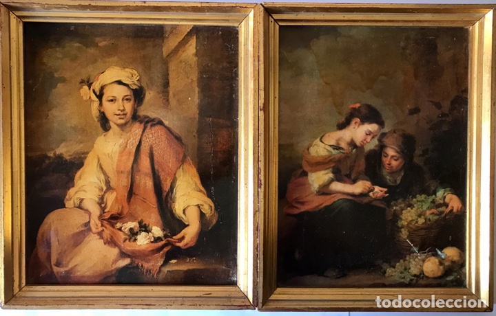 Arte: Dos reproducciones de Murillo - Foto 1