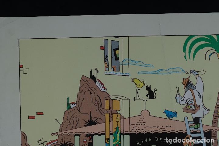 Arte: Serigrafia Riva Bella final siglo XX - Foto 3