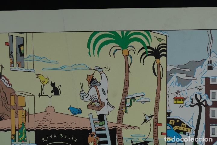 Arte: Serigrafia Riva Bella final siglo XX - Foto 4