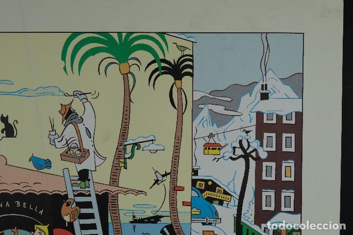 Arte: Serigrafia Riva Bella final siglo XX - Foto 5