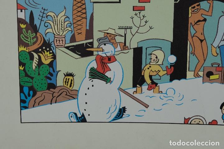 Arte: Serigrafia Riva Bella final siglo XX - Foto 8
