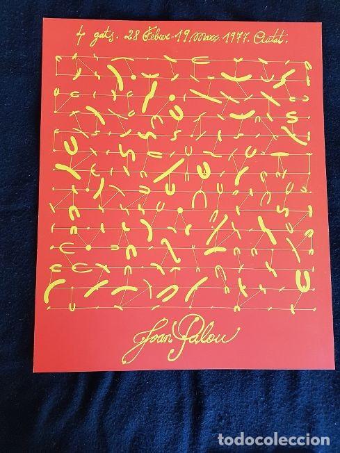 Arte: JOAN PALOU. Serigraf&iacute;a. - Foto 1