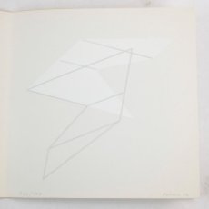 Arte: INVITACIÓN MARCEL FLORIS, GALERÍA CARL VAN DER VOORT, CON SERIGRAFÍA ORIGINAL, 1972, IBIZA. 15X15CM