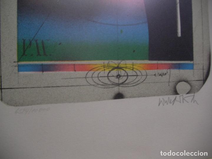 Arte: ANTIGUA LAMINA NUMERADA - Foto 2