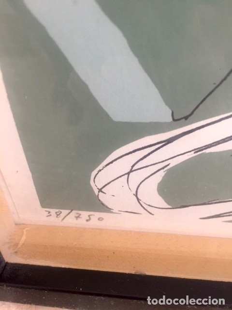 Arte: Serigraf&iacute;a Luis Gordillo SIN MARCO - Foto 2