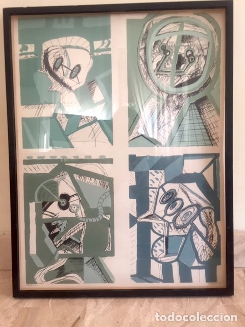 Arte: Serigraf&iacute;a Luis Gordillo SIN MARCO - Foto 4