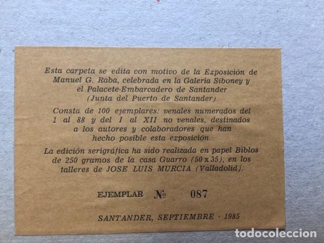 Arte: CARPETA HOMENAJE A MANUEL G. RABA - Foto 2